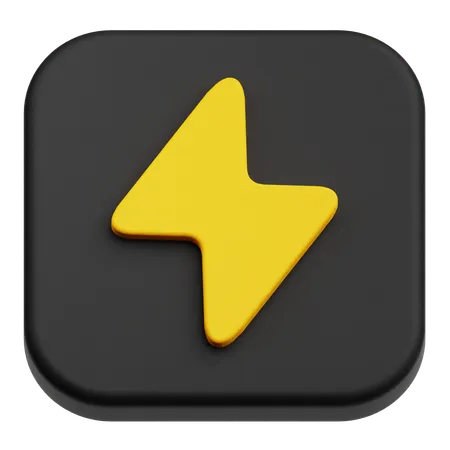 Flash  3D Icon