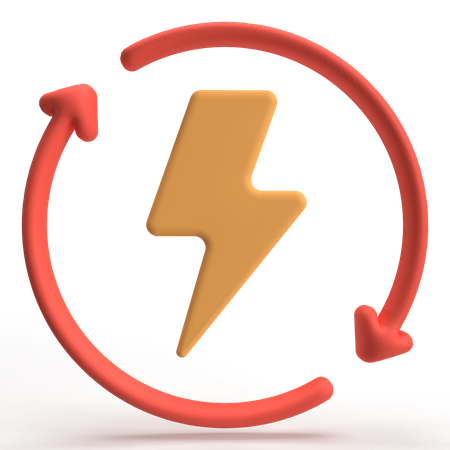 Flash  3D Icon