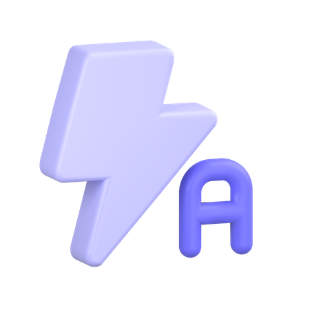 Flash Auto  3D Icon