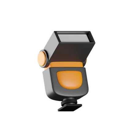 Flash da câmera  3D Icon