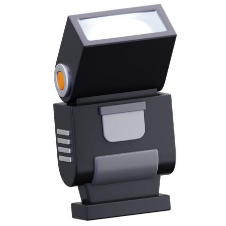 Flash de la cámara  3D Icon
