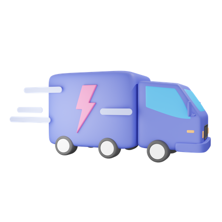 Flash Delivery 3D Illustration