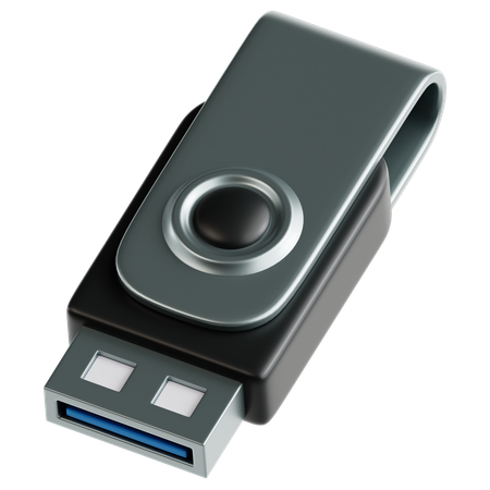 Flash Disk  3D Icon