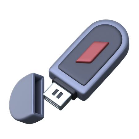 Flash Disk  3D Icon