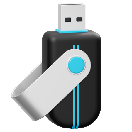 Flash Disk  3D Icon