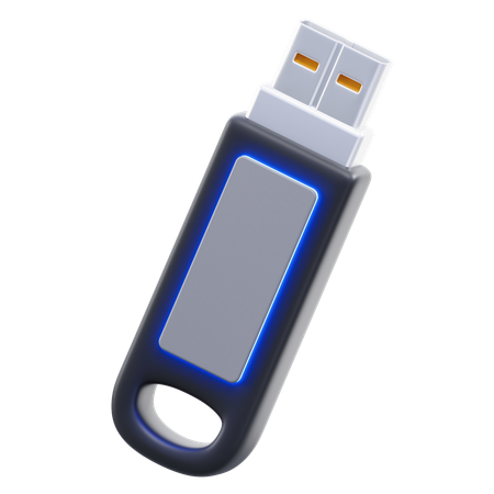 Flash Disk  3D Icon