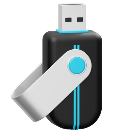 Flash Disk  3D Icon