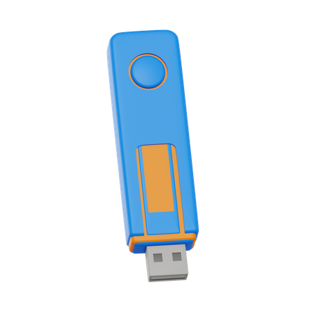 Flash Drive  3D Icon
