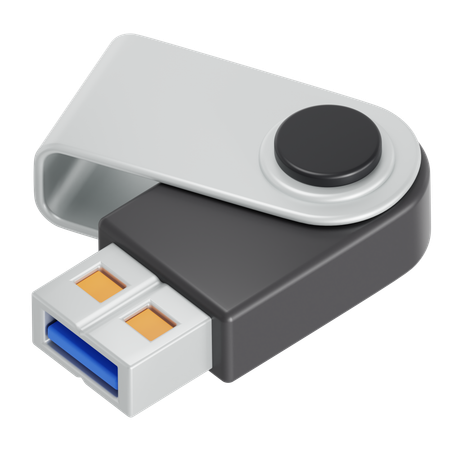 Flash drive  3D Icon