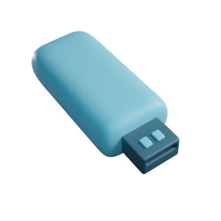 Flash Drive  3D Icon