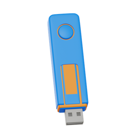 Flash Drive  3D Icon