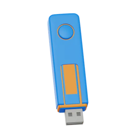 Flash Drive  3D Icon