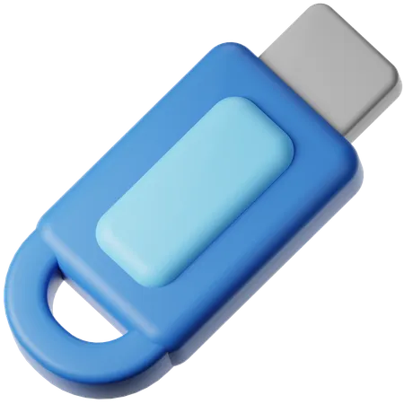 Flash Drive  3D Icon