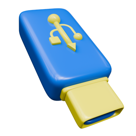 Flash drive  3D Icon