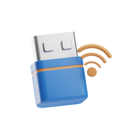 Flash Drive  3D Icon