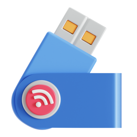 Flash drive USB  3D Icon