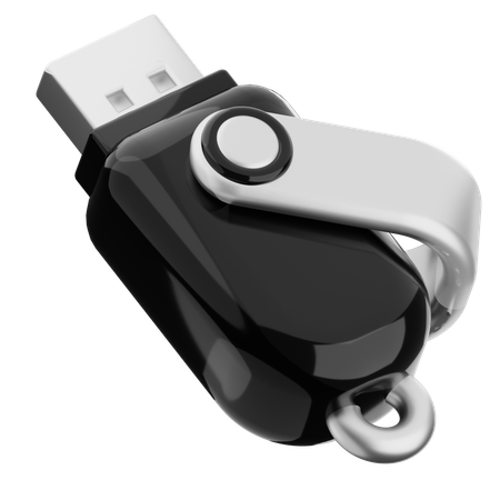 Flash Drive  3D Icon