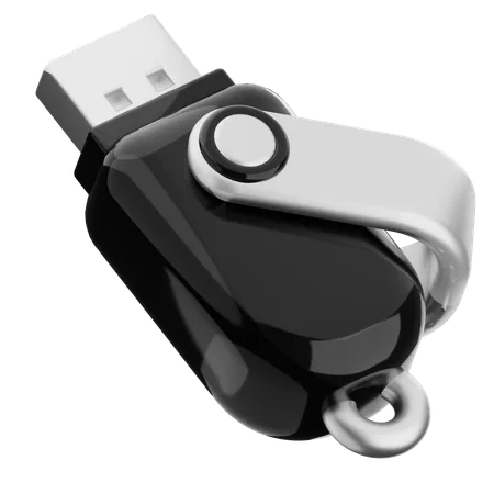 Flash Drive  3D Icon