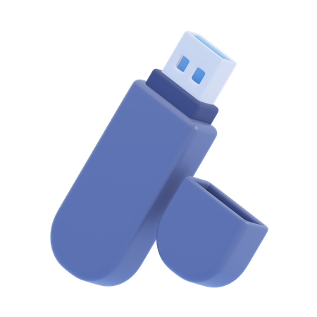 Flash Drive  3D Icon