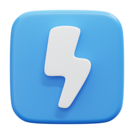 Flash Light  3D Icon