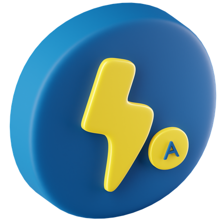 Flash Mode  3D Icon