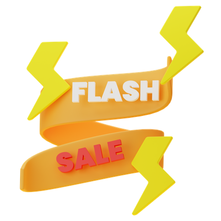 FLASH SALE  3D Icon