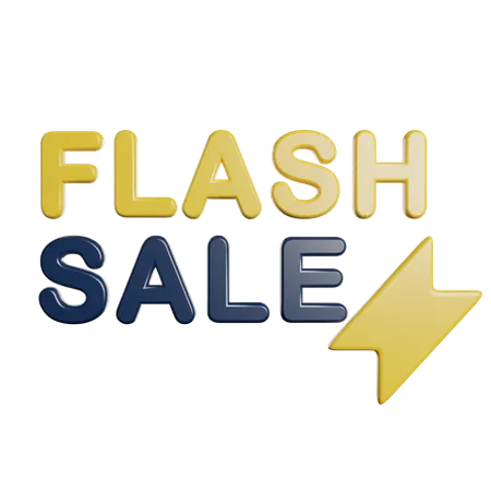 Flash Sale Business 3D Icon