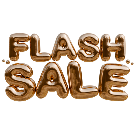 Flash Sale  3D Icon