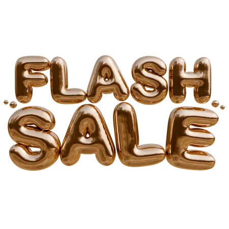 Flash Sale  3D Icon