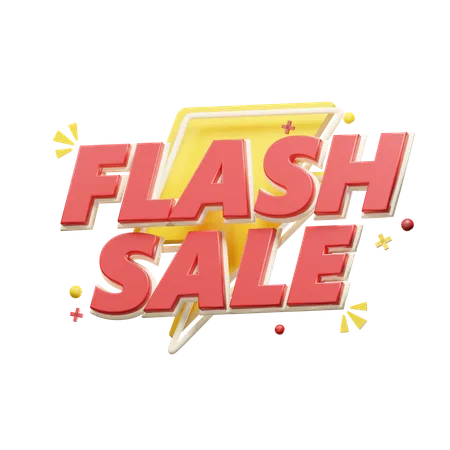 Flash-Sale  3D Icon