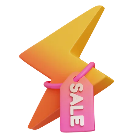 Flash Sale  3D Icon