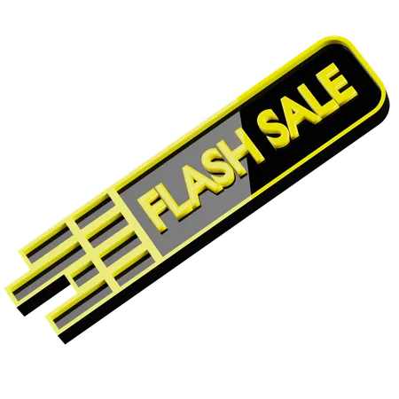 Flash Sale  3D Icon