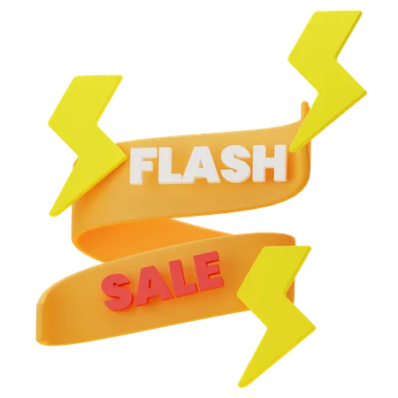 FLASH SALE  3D Icon