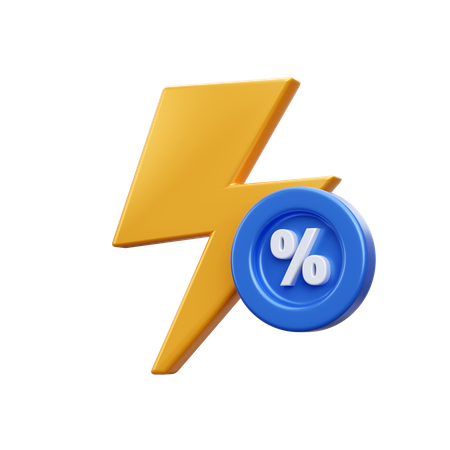 Flash Sale  3D Icon