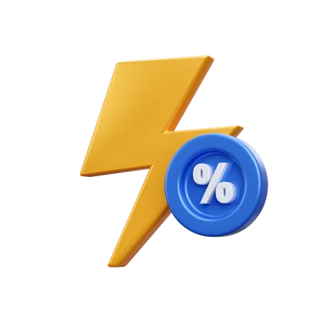 Flash Sale  3D Icon