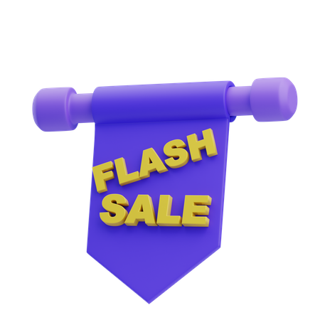 Flash Sale  3D Icon