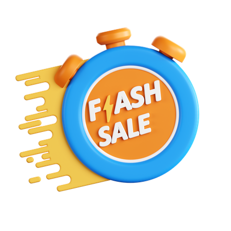 Flash Sale  3D Icon