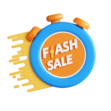 Flash Sale  3D Icon