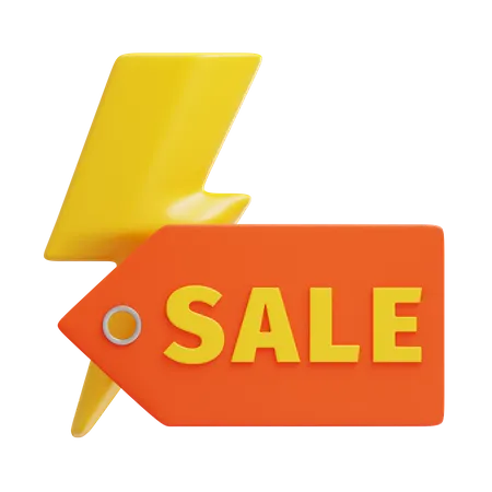 Flash sale  3D Icon