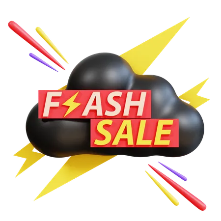 Flash Sale  3D Icon