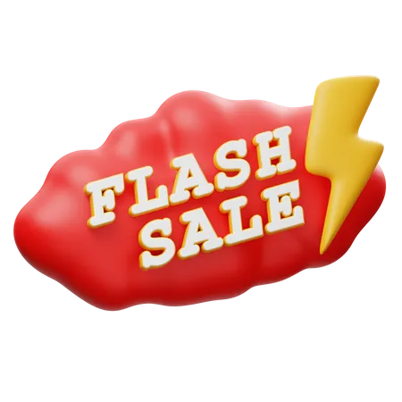 Flash Sale  3D Icon