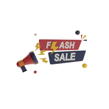 Flash Sale  3D Icon