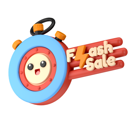 Flash Sale  3D Icon