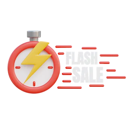 Flash Sale  3D Icon