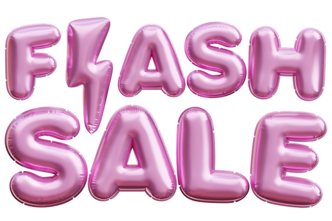 Flash Sale  3D Icon