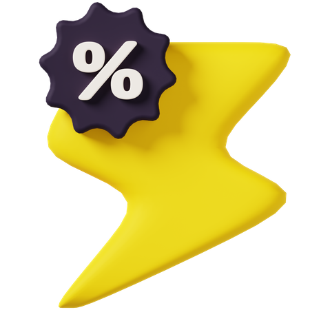 Flash Sale  3D Icon