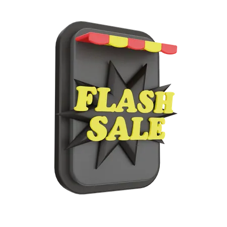 Flash Sale  3D Icon