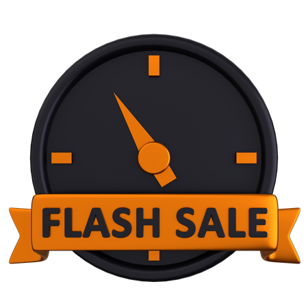 Flash Sale  3D Icon