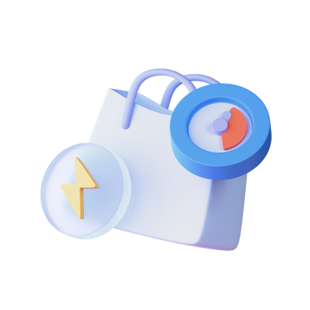 Flash Sale  3D Icon