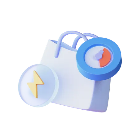 Flash Sale  3D Icon